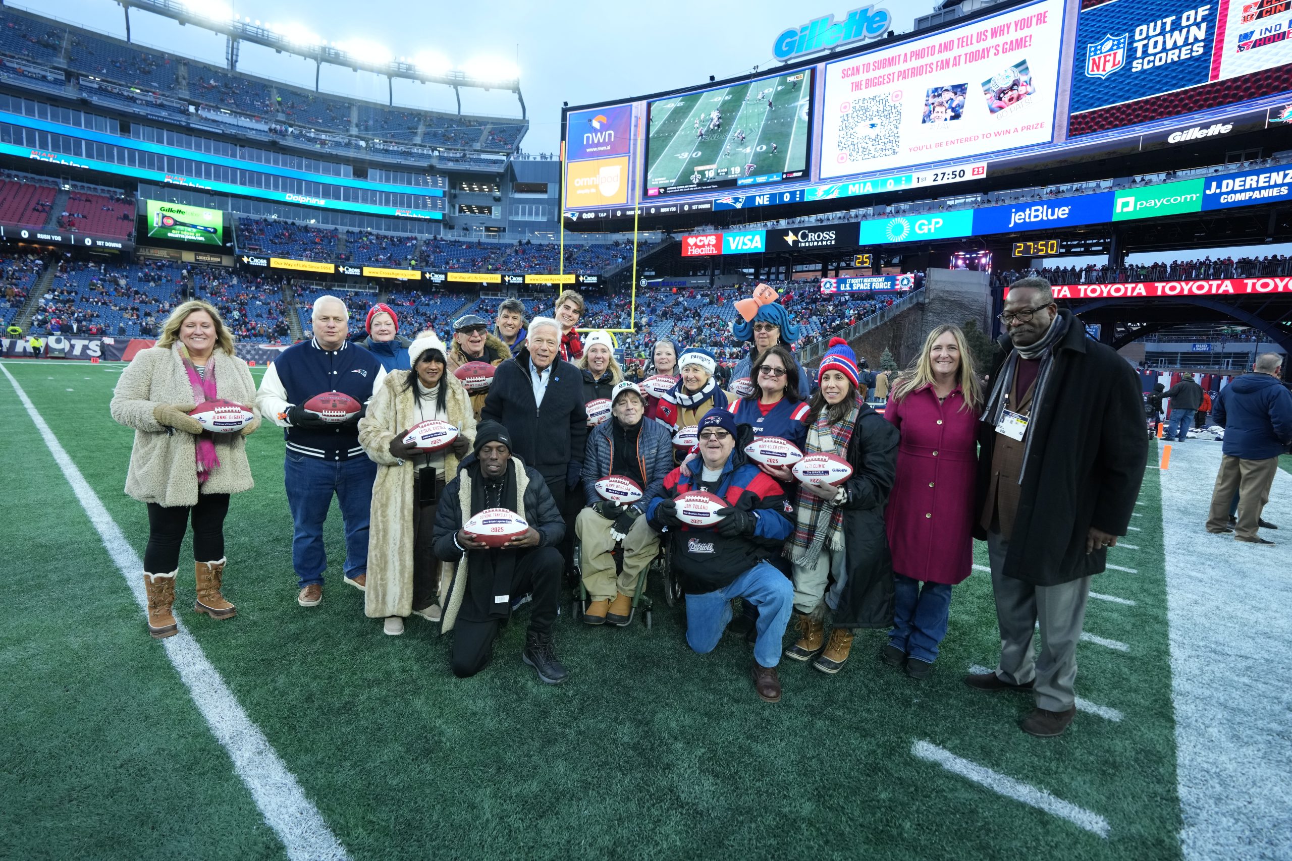 Leslie Credle Honored at Patriots Difference Maker Celebration